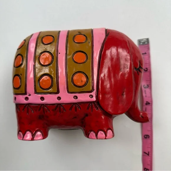 Vintage Pride Creation 60’s-70’s Mod Kitschy Retro Elephant Money Bank